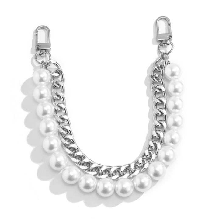 handles-replacement-metal-clasp-cute-purse-diy-belt-bag-strap-pearl