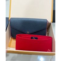 ผ้าสักหลาด Lv Felicie - Felt bag แบรนด์  Kanda bag in bag ที่จัดทรง ที่จัดกระเป๋า ที่กันเลอะ ที่จัดระเบียบกระเป๋า