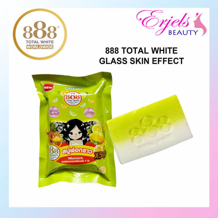 888 Total White Glass Skin Effect Face and Body Bar Lazada PH