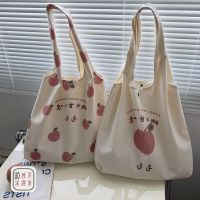 COD DSFERTEREERRE Large capacity one shoulder bag female canvas bag female stu包包女帆布包女学生大容量单肩包百搭书包手提袋 NG服饰店