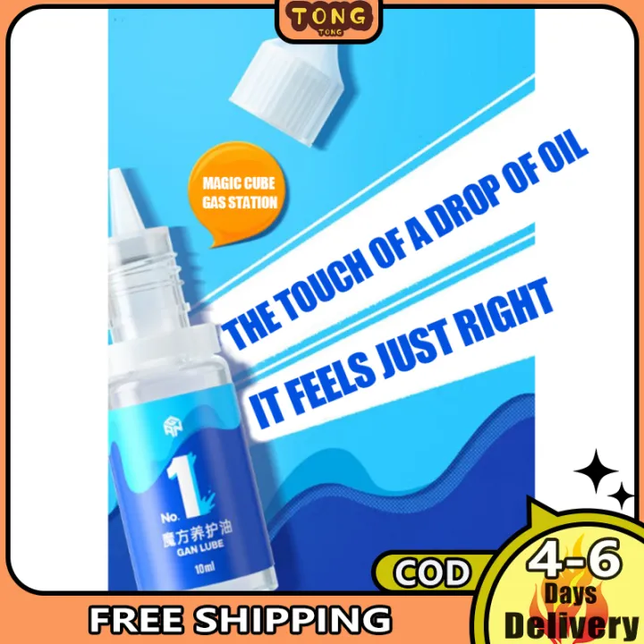 New 10 Ml Gan Magic Cube Lube Professional Speed Cube Lubricating Oil Smoother Rotation Daily