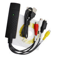 USB2.0 Audio Video Capture Card จูนเนอร์ทีวี VHS To DVD Video Capture Converter สำหรับ Win78 Xpvista พร้อมสาย USB