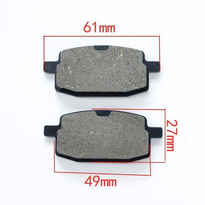 “：{}” Scooter Hydraulic Front Rear Brake Pads ATV Quad Go Kart Most Chinese Dirt Pit Bike Motorcycle Brake Pads 50Cc - 250Cc ATV