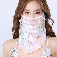 2023FTOP MALL9 7 สี Face ใหม่ผู้หญิง Belly Veil ฮาโลวีนเครื่องแต่งกายอุปกรณ์เสริม อุปกรณ์เสริม