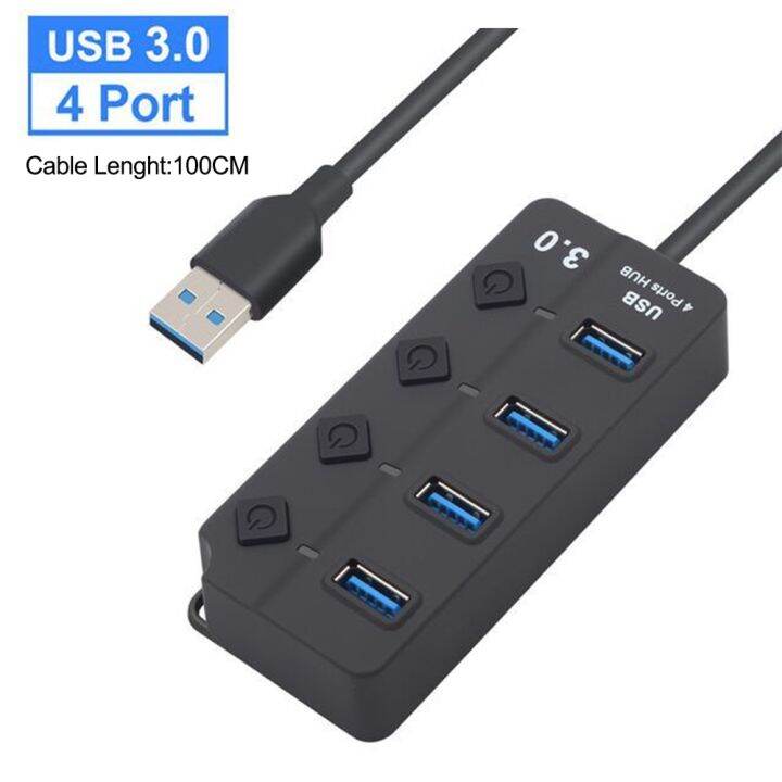 usb-3-0ฮับยูเอสบี2-0ฮับแยก-usb-หลากหลายยาว100ซม-สายเคเบิลหลายตัวขยายสำหรับคอมพิวเตอร์แล็ปท็อปอุปกรณ์เสริมอะแดปเตอร์-usb-feona