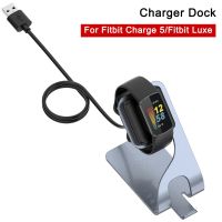 ❁☍ Charger Dock for Fitbit Charge 5 Charging Cradle station for Fitbit Luxe Smart Watch Adapter Aluminum alloy holder