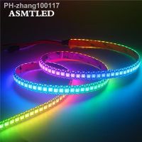 WS2812B DC5V LED Light Strip RGB 50CM 1M 2M 3M 4M 5M 30/60/144 Pixels Smart Addressable Black White PCB WS2812 IC Full Color