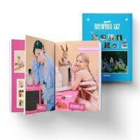 Kpop สองครั้งระหว่าง1และ2อัลบั้มหนังสือภาพพิมพ์ภาพโปสการ์ดแฟชั่นเด็กผู้ชายเด็กผู้หญิงน่ารักกลุ่มโปสเตอร์สมุดของขวัญแฟนๆ