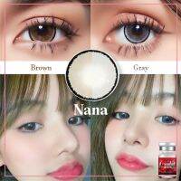 ? สุดปัง มีค่าสายตา ? Lovelylens Nana Gray Black Brown บิ๊กอาย สุดปัง คอนแทคเลนส์ รายเดือน มีอย แถมตลับฟรี เลนส์นิ่ม สวยปังมาก