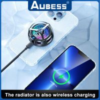 ○ Cooler Heat Sink Aluminum Universal Phone Accessories Mobile Phone Cooler Magnetic Portable Phone Cooling Fan Radiator Rgb