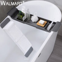 Retractable Bathtub Storage Rack Bathroom Drain Shelf Kitchen Sorage Rack Multi-Function Bathroom Accessories Sets