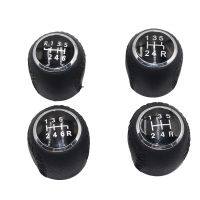 Car 5 Speed Leather Gear Shift Knob For Fiat Grande Punto 2006-2012 Linea 2007-2015 55344881 55349796