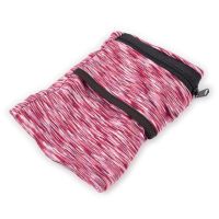 ﹍┇ Zipper Women Men Running Bags Wrist Pocket Pouch Lightweight Wristband Arm Bag Cycling Fitness Yoga Cycling Phone Red