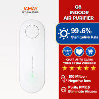 JAMAY Q8 เครื่องฟอกอากาศ PM250 ล้านกรองกำจัดฝุ่นกรองอากาศเสียงรบกวนต่ำเครื่องใช้ในบ้านห้องนอนห้องน้ำอัลตราโซนิกไล่ยุงสิ่งประดิษฐ์