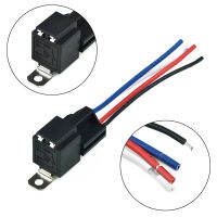 High Quality Pre-wired sockets 12V Relay 4 pin with Socket Base/Wires/Fuse Included 30A Amp SPST Heavy duty