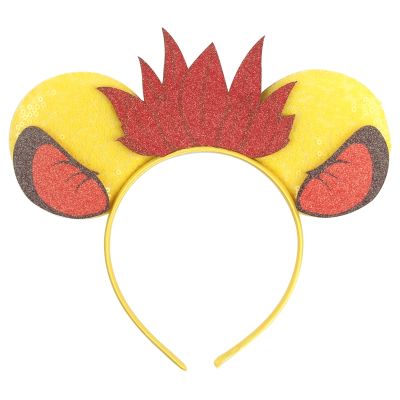 【YF】 Cute 3.3 Sequin Mouse Ears Headband Boys Hairband Women Festival Party Head Wear Decoration Girls Kids Hair Accessories