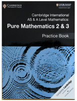 Cambridge International AS &amp; A Level Mathematics: Pure Mathematics 2 &amp; 3 Practice Book (Paperback)