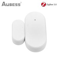 Tuya Smart ZigBee Door Window Contact Sensor Smart Wireless Door Detectors Open/Close APP Remote Alarm Via Alexa Google Home