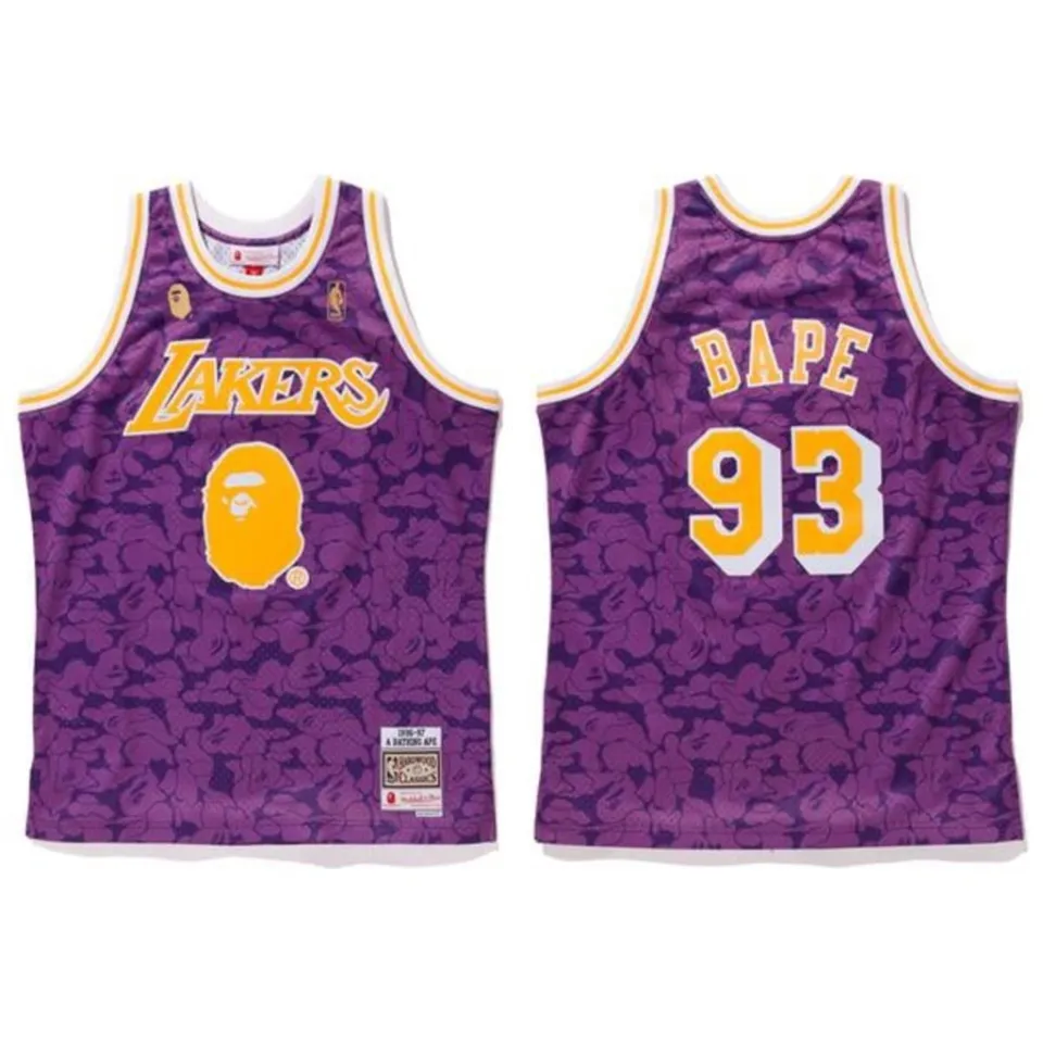 BAPE x Mitchell & Ness x NBA Uniforms