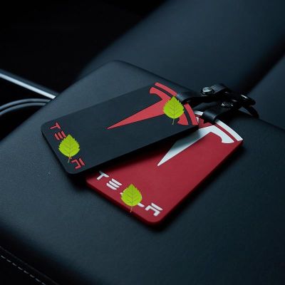 ◘✻ New Tesla Model 3 Silicone Car Key Card Holder Protector Cover Key Chain For Tesla Model 3 Accessories Keychain Clip Card Holder