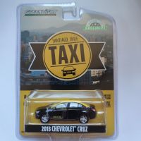 1:64 Greenlight 2013 Chevrolet Cruze Santiago Chile Taxi 1969 Ford F-100 Pickup FORD 2017 CHEVROLET BOLT EV 1968 RV Figure Cars