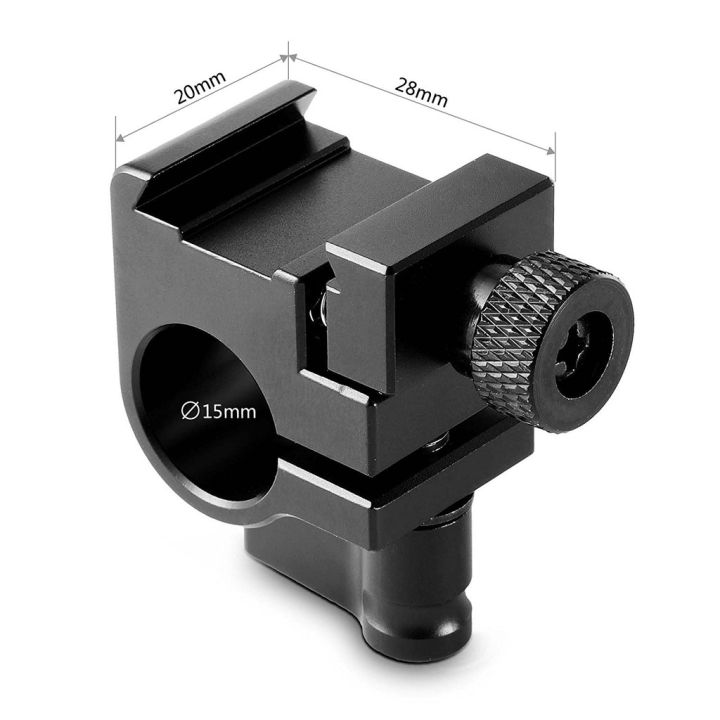 best-seller-smallrig-cold-shoe-rail-clamp-15mm-951-กล้องถ่ายรูป-ถ่ายภาพ-ฟิล์ม-อุปกรณ์กล้อง-สายชาร์จ-แท่นชาร์จ-camera-adapter-battery-อะไหล่กล้อง-เคส