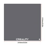 เตียงกระจกเทมเปอร์ Creality สำหรับ3d ชิ้นส่วนเครื่องพิมพ์แผ่นความร้อนสำหรับพื้นผิว3ขนาดพร้อมคลิปแก้ว4มม. อัลตร้า