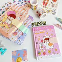 [COD] Ins cartoon 64K buckle hand account book thickened paper student office bookkeeping notepad notebook wholesale