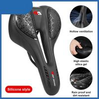 West Biking Breathable Cycling Saddle Cushioning Bike Seat Bike Seat Cover Seat Cushion Silicone Comfortable Bicycle Cushion Saddle Covers