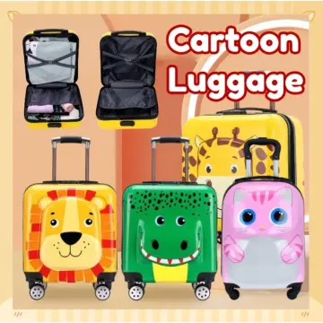 18''kids Luggage Cartoon Trolley Luggage Bag,children's Rolling