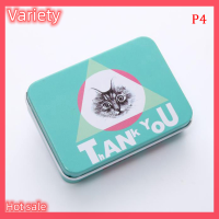 Variety ✨Hot Sale✨ การ์ตูนกล่องดีบุกปิดผนึกกล่องบรรจุเครื่องประดับกล่องบรรจุกระป๋องเหรียญกล่องของขวัญ