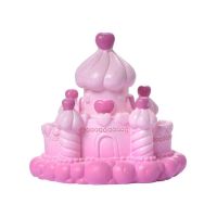 ตกแต่งบ้าน DIY เดสก์ท็อปเครื่องประดับเค้ก Fantasy Fairy Tale Castle Miniature Micro ภูมิทัศน์ Moon Castle