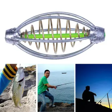 Bait Cage Trap Basket Lure Method Feeder Holder Thrower Carp Fishing Gear  Tackle