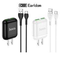 Earldom Hoco HK2 Plus หัวชาร์จเร็ว 3.4A และชุดชาร์จ HK2Plus สำหรับ ไอโฟน / Micro /TypeC