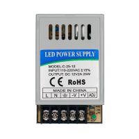 【Worth-Buy】 Ever Green House 24W Led Driver Dc12v 2a Dc24v สำหรับแหล่งจ่ายไฟ Led กระแสไฟฟ้าคงที่ควบคุมแรงดันไฟฟ้าสำหรับแถบไฟ Led และ Diy