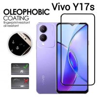 ฟิล์มกระจก ฟิล์มเต็มจอ Vivo Y17s ฟิล์มกันกระแทก ฟิล์มกระจกกันรอย ฟิล์มหน้าจอ ส่งจากไทย