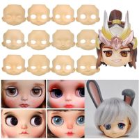 (Popular toys)  DIY ของเล่นทำด้วยมืออุปกรณ์เสริม Faceplate สำหรับ OB11 YMY Blythe No แต่งหน้าตุ๊กตาหัว Face Model