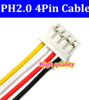 ขายส่งจัดส่งฟรี PH2.0 PH 2.0 4Pin PH-4pin เชื่อมต่อกับสายเคเบิล250มิลลิเมตรลวด24AWG