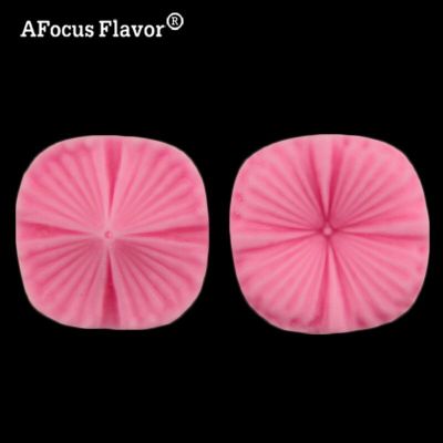 ；【‘； 1 Pc Petal Shape Silicone Push Mold Fondant Cake Decorated Candy Cake 3D Food Grade Silicone Mold Petal Kitchen Baking Stencil