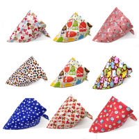 10pcs Puppy Dog Scarf Bandanas Adjustable Dog Bow Ties Dog Grooming Bandannas Dog Accessories Supplies SM