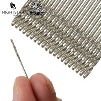 【hot】❀  10Pcs 1mm 2mm 3mm Coated Tipped Bits Twist Drills Bit Hole Saw for Processing Tools