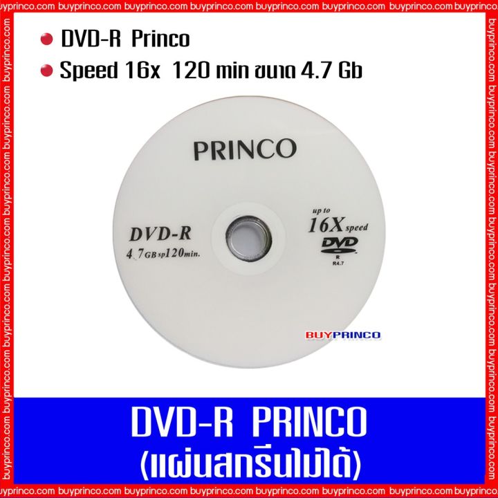 แผ่นดีวีดี-พริงโก้-dvd-r-princo-แยกขายปลีก