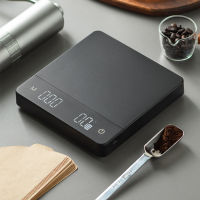 เครื่องชั่งกาแฟอิเล็กทรอนิกส์ Pour Coffee Balance Drip Coffees Scale พร้อมตัวจับเวลา2กก.0.1G Led Smart Kitchen Scale พร้อมการชาร์จ Usb