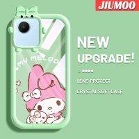 เคส JIUMOO สำหรับ Realme C30 C30s Narzo 50i Prime เคสการ์ตูนน่ารักสีสันสดใสกันกระแทกเคสโทรศัพท์โปร่งใสความคิดสร้างสรรค์น่ารัก Little Monster ป้องกันเลนส์กล้องซิลิโคนเคสใส