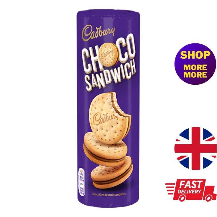 Special Promo [lowest Price🔥] 🇬🇧 Cadbury Choco Sandwich Biskut Cadbury Chocolate Biscuits