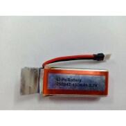 Pin sac 3.7v 450mah chân dăm trắng dẹt cho máy bay điều khiển