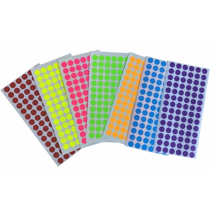 see-d-labels-วงกลม-13-มม-7วัน-7สี-color-coding-labels-สติ๊กเกอร์สีเพื่อการคัดกรอง