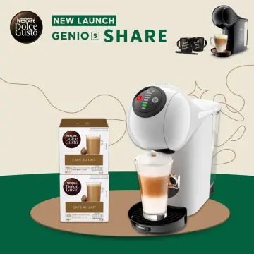 NESCAFE Dolce Gusto Genio 2 Coffee Machine, Single Serve Espresso and  Cappuccino Pod Machine 