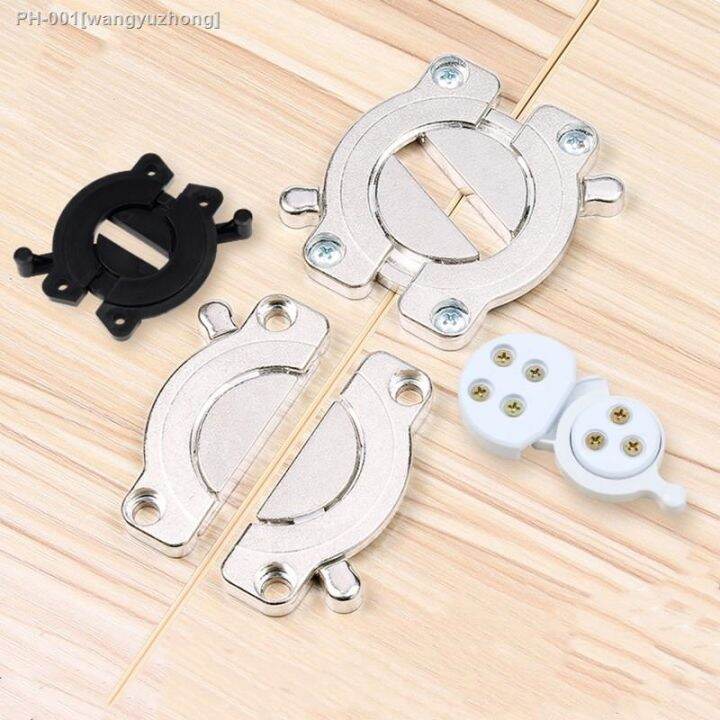 Strong Furniture Hinges Fixing Fitting Alloy Table Top Connector Latch