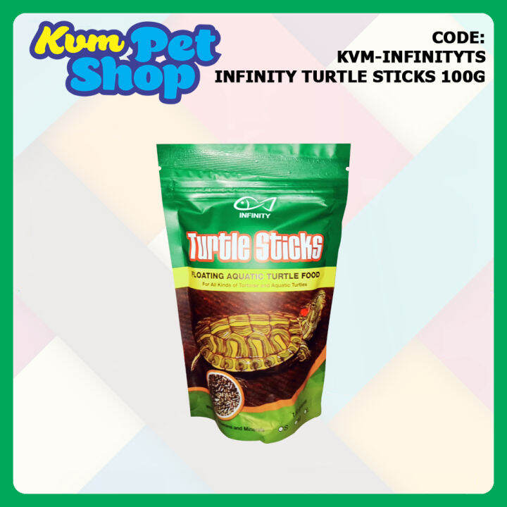Infinity Turtle Sticks 100g Floating Aquatic Turtle Food Lazada PH